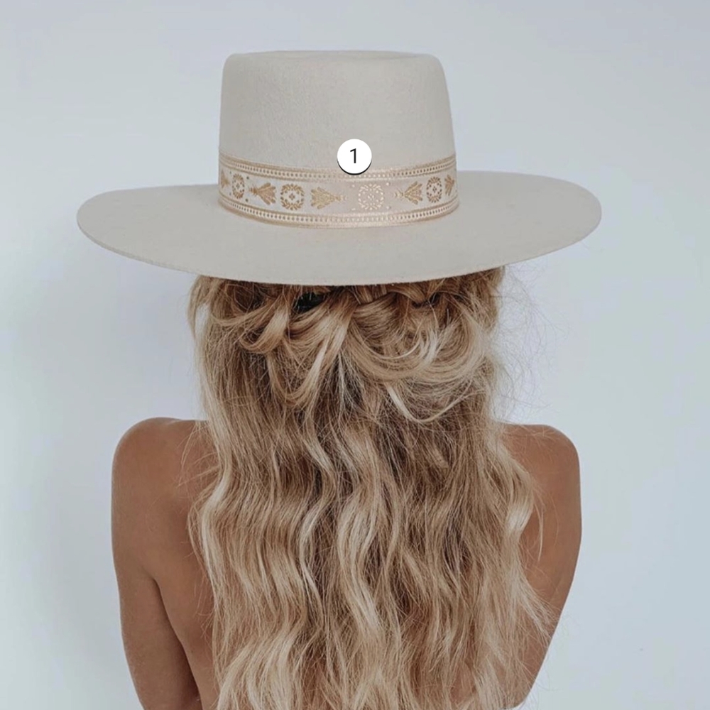 Lack of color hat